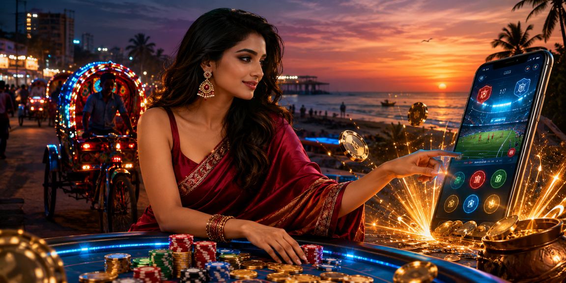 ঢাকায় মোবাইল ক্যাসিনো কার্যক্রমের ছবি, সৈকতের নিকটবর্তী